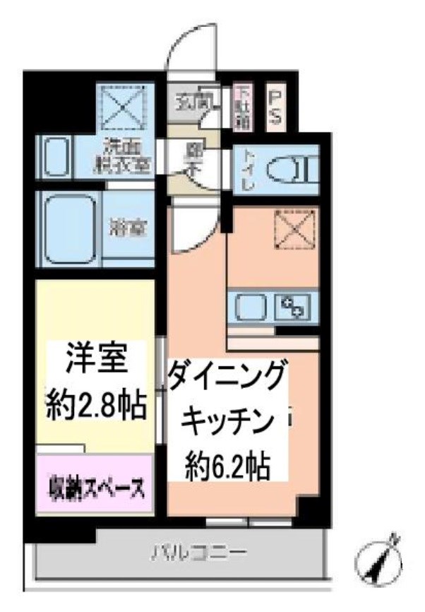 ドウーエ浅草橋Ⅱ 間取り