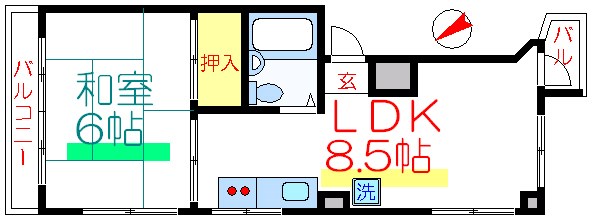 泉ハイツ 間取り