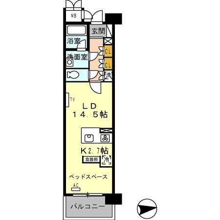 ロイヤルパークス西新井 間取り