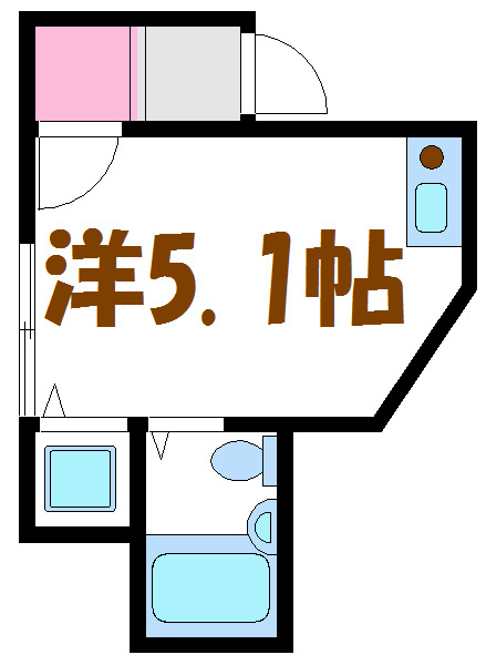ＫＫハウス北千住  間取り