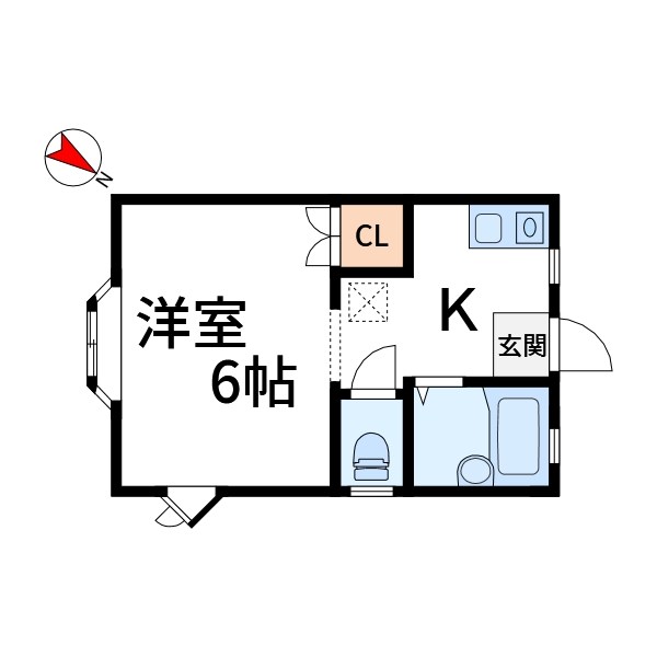 カサディ江戸川Ｎｏ.3 間取り