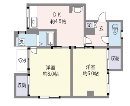 グリーンパレス 間取り