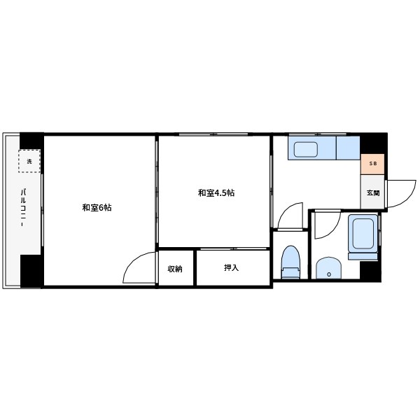 古谷マンション 間取り