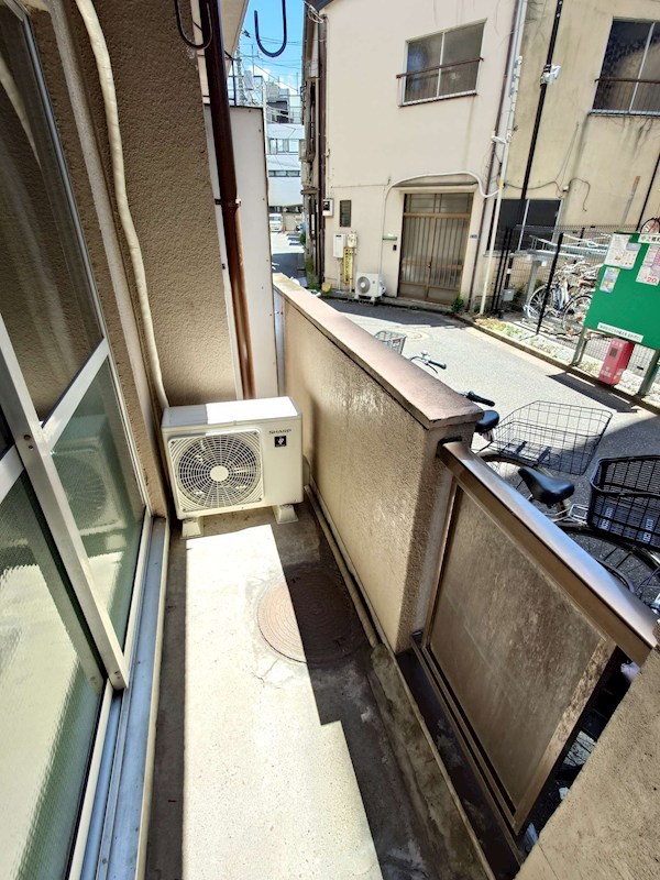 古谷マンション ベランダ
