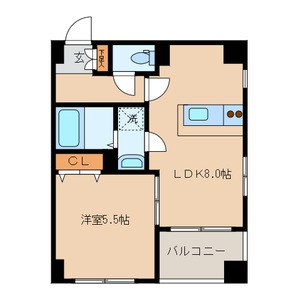 マルメゾン浅草橋  間取り