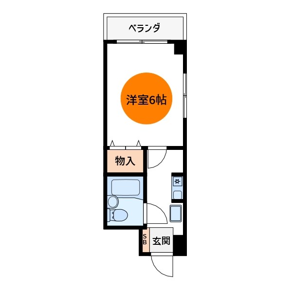 メゾンドアローⅤ 間取り