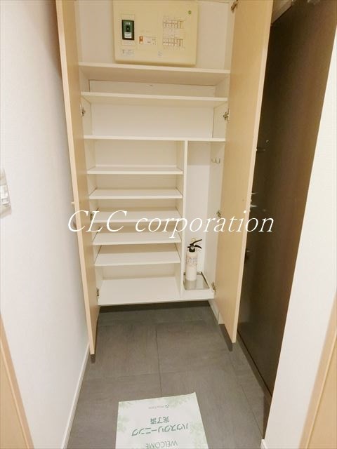 カスタリア新富町  玄関