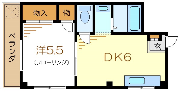 マンション南風 間取り