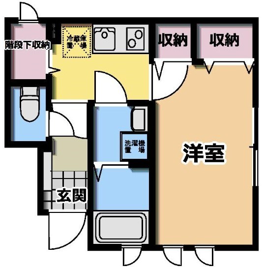 ヴィラ　ネッラ　アルベロ 間取り