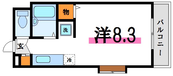 ロックハウス　B棟   間取り