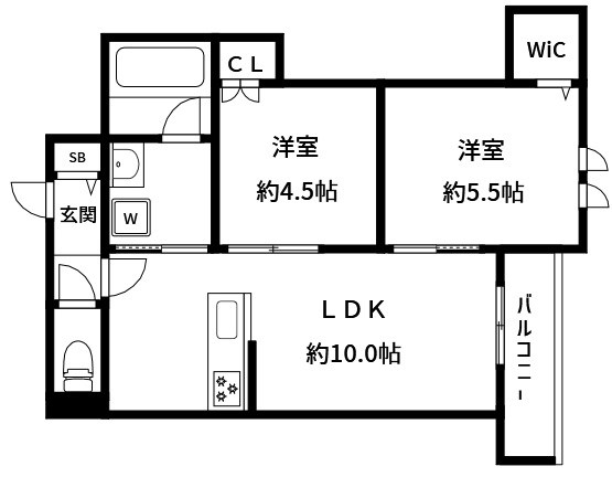 へーベルメゾン町屋１丁目 間取り