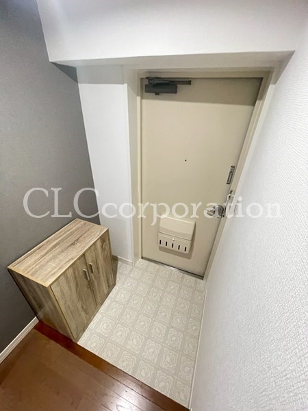 中銀木場マンシオン 玄関