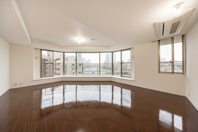 リバーポイントタワー リビング