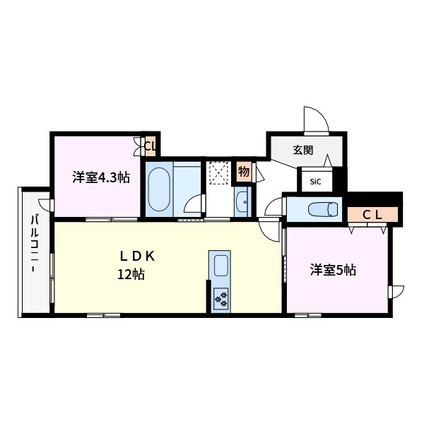 へーベルメゾン町屋１丁目 間取り