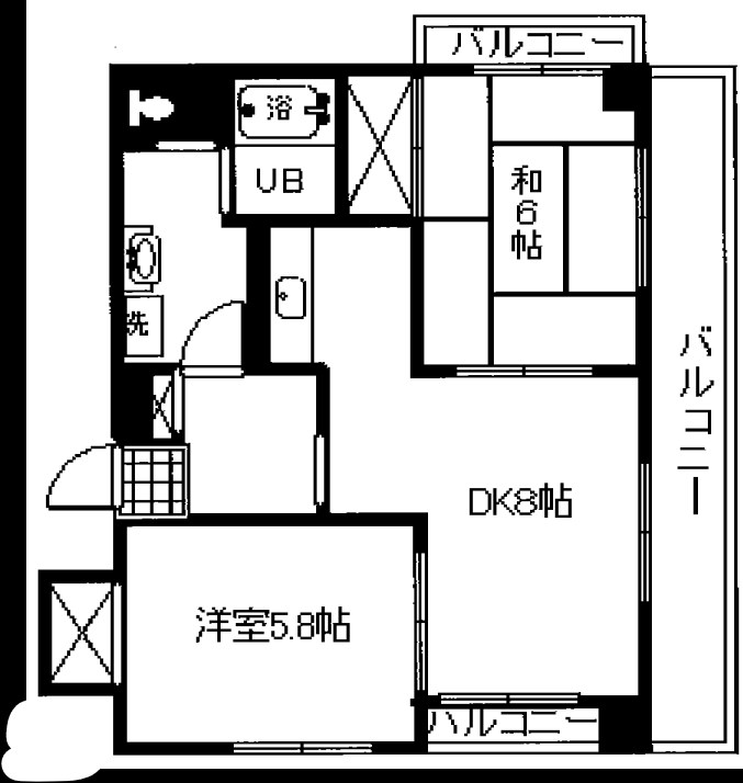 エクセラント・ヴュ 705号室 間取り