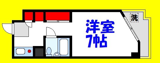 フジマンション葛西 間取り