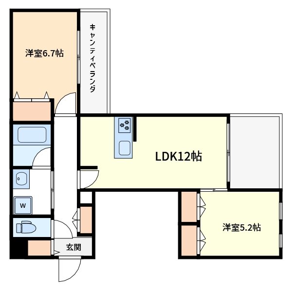 レガリア 間取り