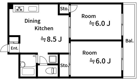 三栄マンション 間取り