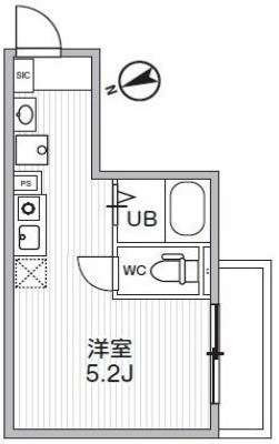T's Cuore柴又Ⅰ 間取り