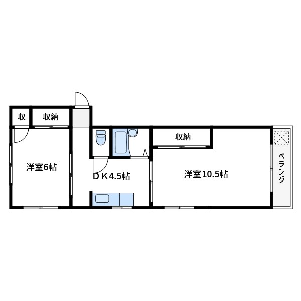 グランドハイム小林 間取り
