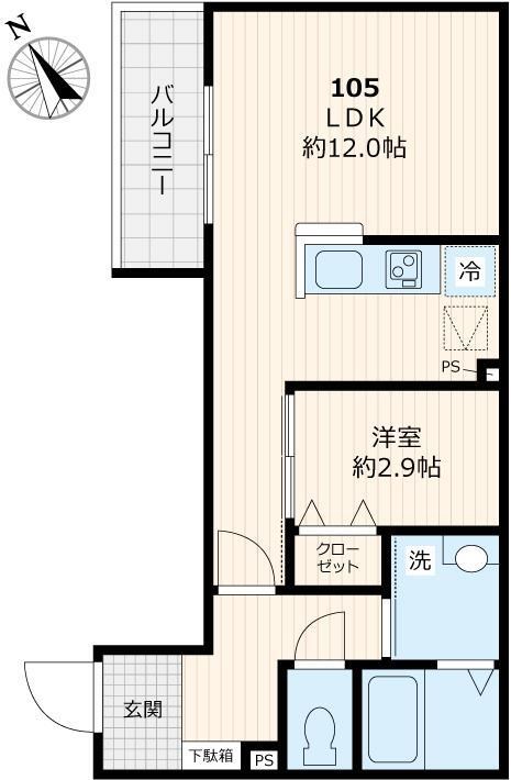 サングレイスⅢ  間取り