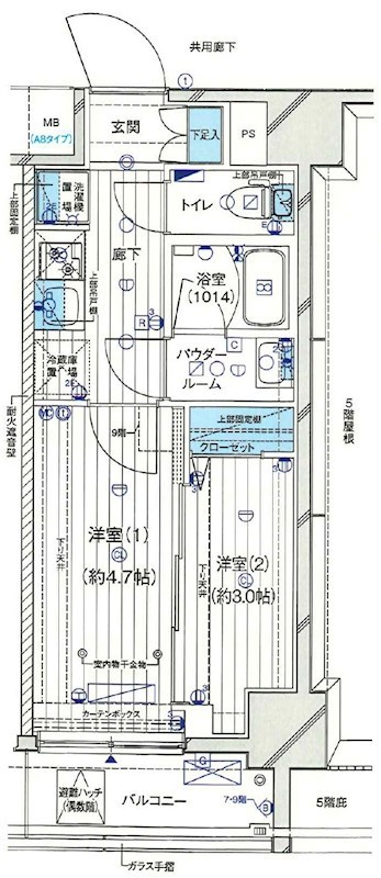 GENOVIA小村井 間取り