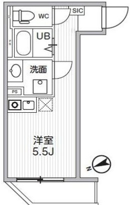 T's Cuore柴又Ⅰ 間取り