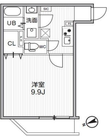 T's Cuore柴又Ⅰ 間取り