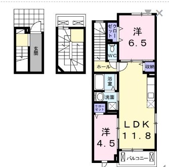 コーラルハイツ葛西  間取り