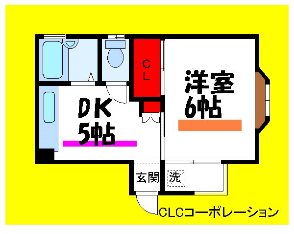 コーポ三村 間取り