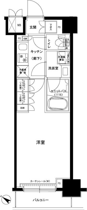 ルーブル住吉弐番館  間取り