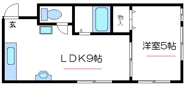 パティオ西小岩 間取り