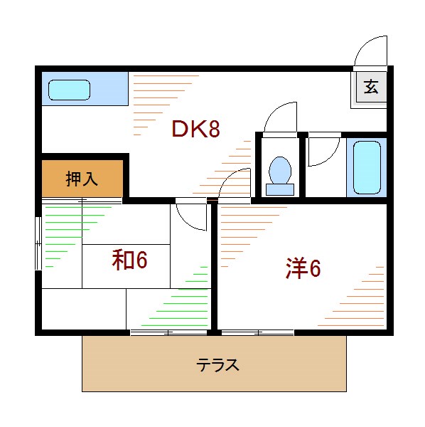 ディックフィールド 間取り