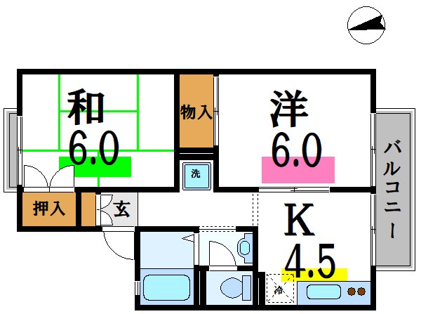 カーサカルム  間取り