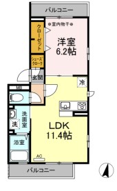 クヴァルチーラ奥戸  間取り