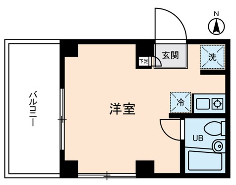 ダイヤモンドレジデンス西日暮里第三 間取り