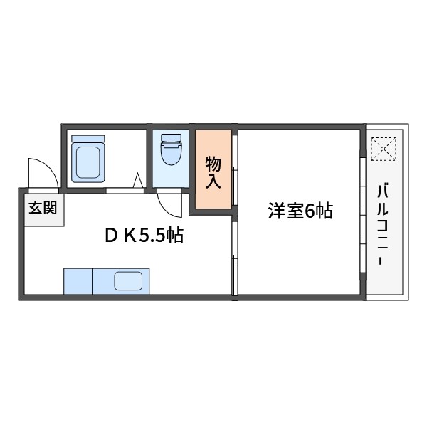 新井マンション   間取り
