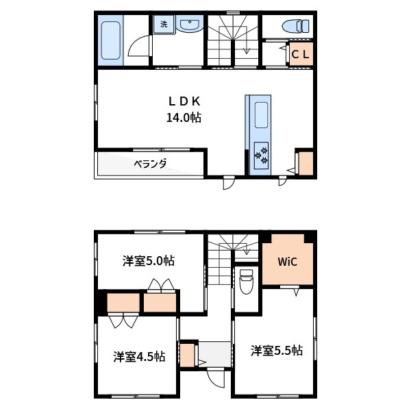 東和3丁目メゾン 間取り