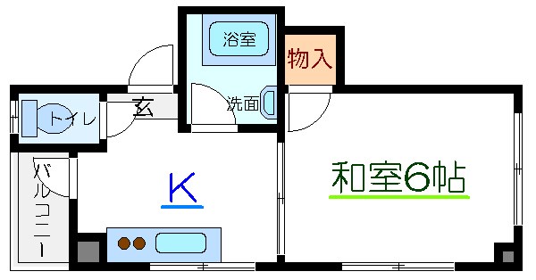 コーポヨコヤマ 間取り