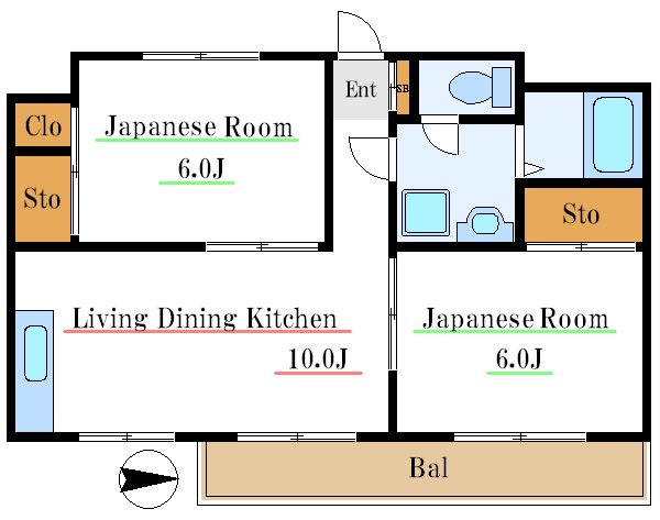 コートドゥ長谷川 間取り