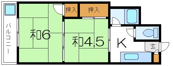 ベルコフレパート１ 間取り