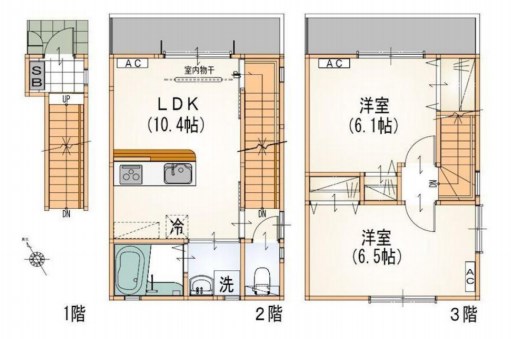 サンライズ北小岩 間取り
