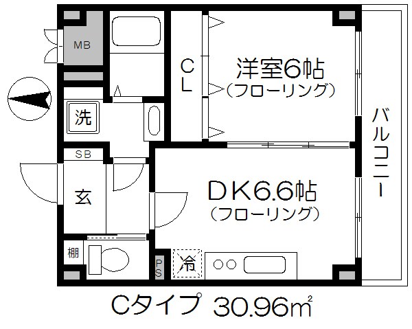 墨東マンション 間取り