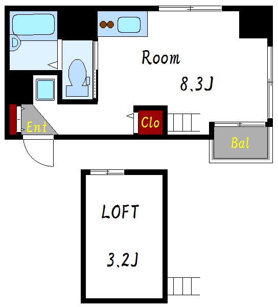 アベゼ住吉 間取り