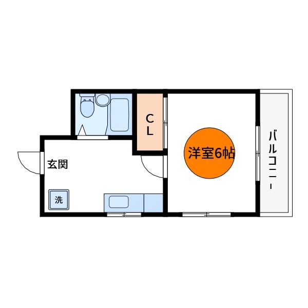 ハイツフローラ 間取り