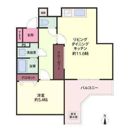 マンション第二木場 間取り
