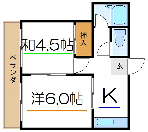 メゾン上野 間取り