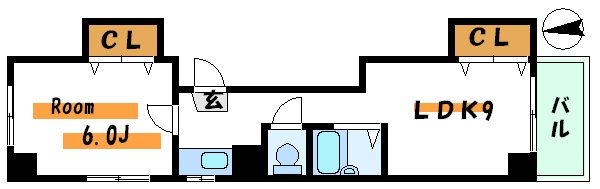 林産業マンションビル 間取り