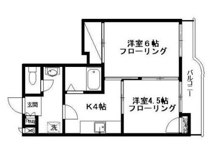 第二宮田ビル  間取り