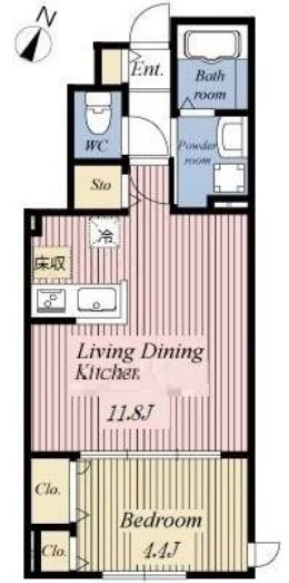 プラントグラスⅡ 間取り